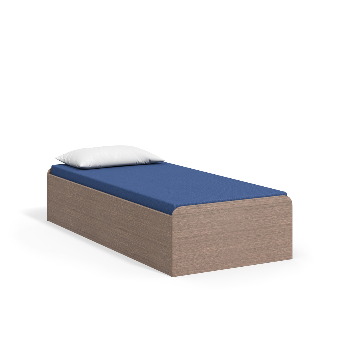 Platform Bed, rounded corners Photo