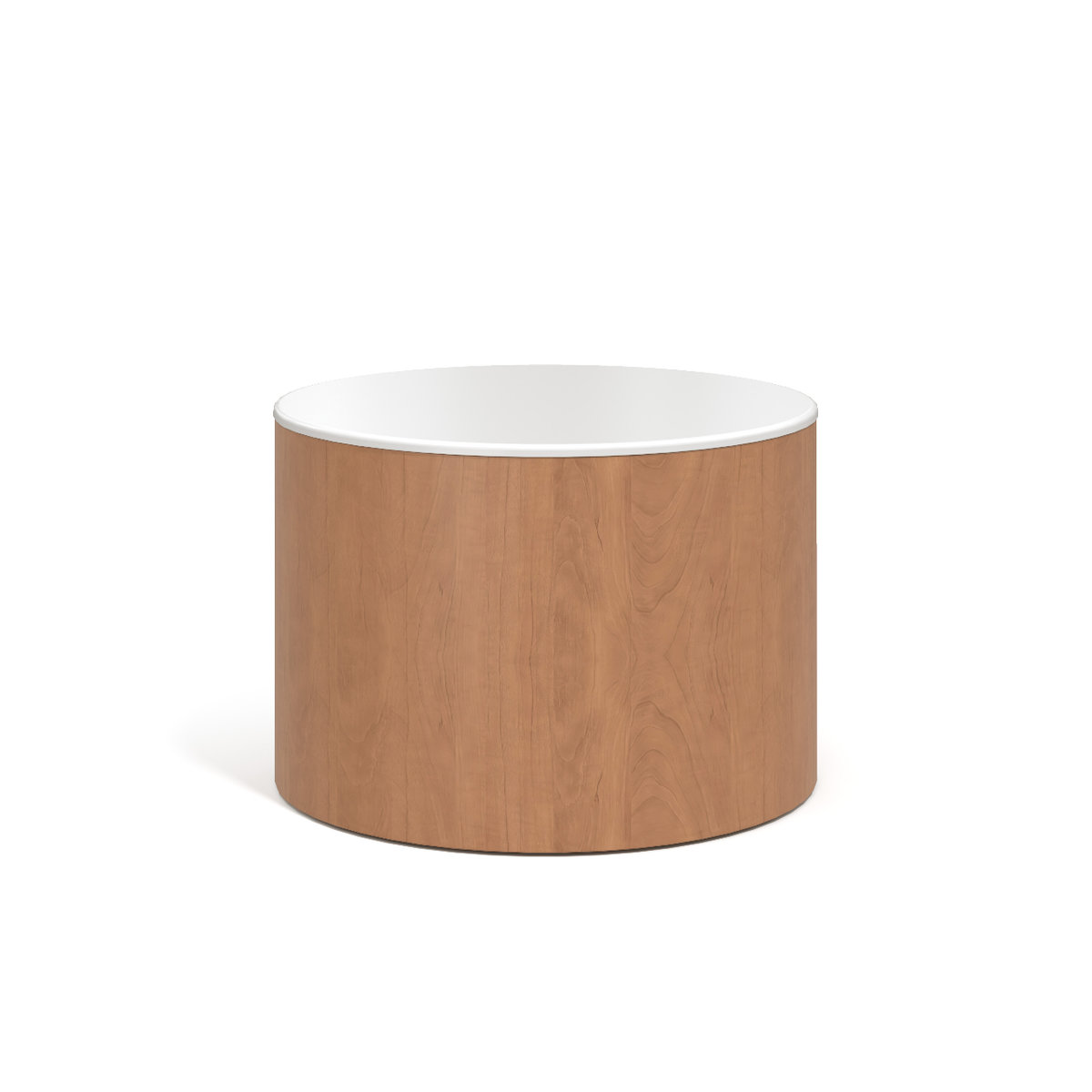 Drum Table, solid surface top Photo